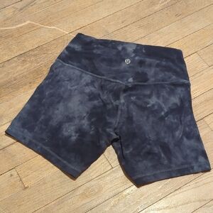 lululemon athletica Women's space dye tie dye yoga bike Shorts